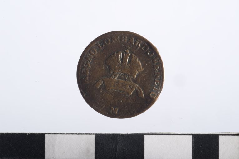 moneta - 1 centesimo - ambito lombardo-veneto (sec. XIX d.C)