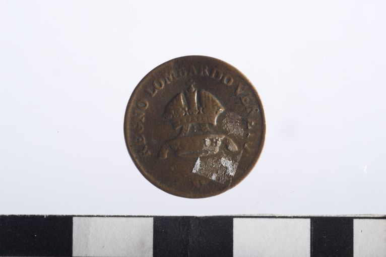 moneta - 1 centesimo - ambito lombardo-veneto (sec. XIX d.C)