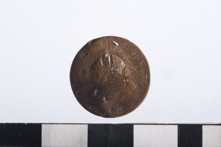moneta - 1 centesimo - ambito lombardo-veneto (sec. XIX d.C)