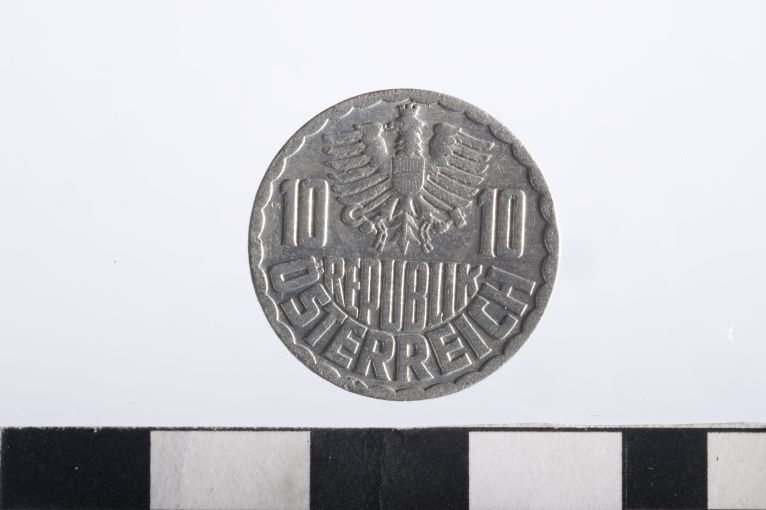 moneta - 10 groschen - ambito austriaco (sec. XX d.C)