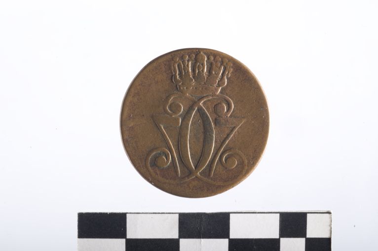 moneta - 1 skilling - ambito danese (sec. XVIII d.C)