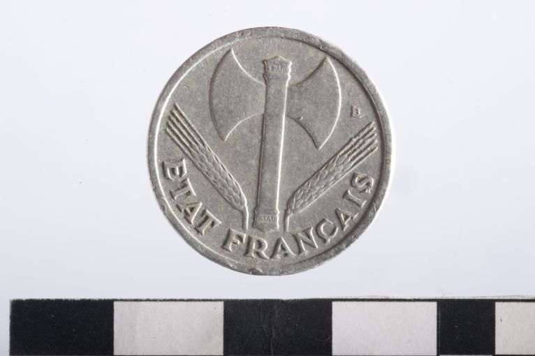 moneta - 1 franco - ambito francese (sec. XX d.C)