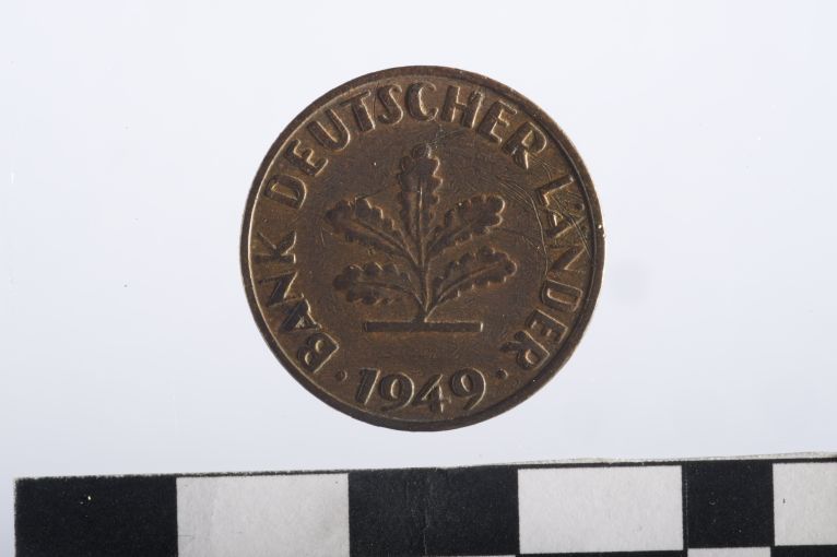 moneta - 10 pfennig - ambito tedesco (sec. XX d.C)