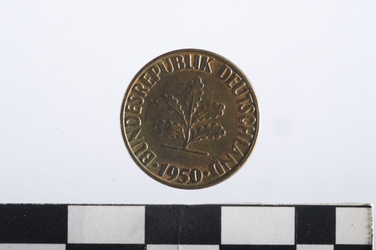 moneta - 5 pfennig - ambito tedesco (sec. XX d.C)