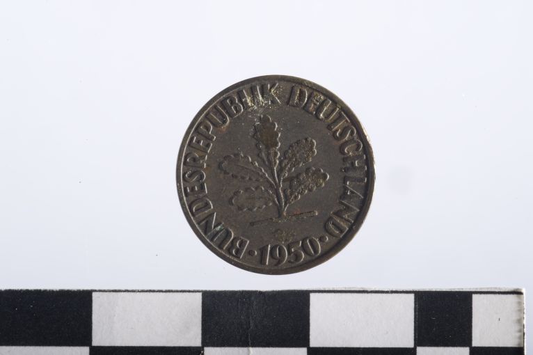 moneta - 5 pfennig - ambito tedesco (sec. XX d.C)