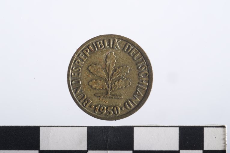 moneta - 5 pfennig - ambito tedesco (sec. XX d.C)