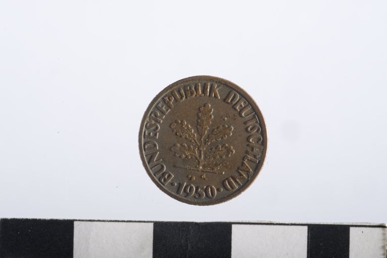 moneta - 1 pfennig - ambito tedesco (sec. XX d.C)