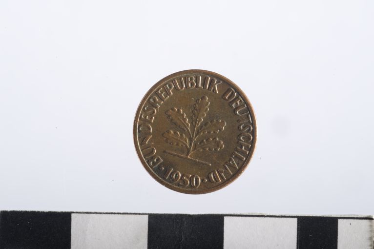 moneta - 1 pfennig - ambito tedesco (sec. XX d.C)