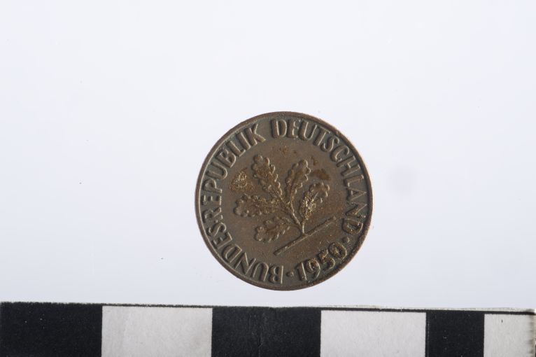 moneta - 1 pfennig - ambito tedesco (sec. XX d.C)