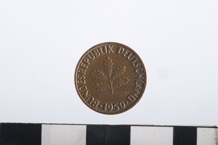 moneta - 1 pfennig - ambito tedesco (sec. XX d.C)