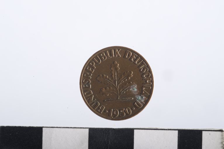 moneta - 1 pfennig - ambito tedesco (sec. XX d.C)