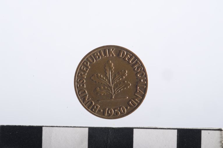 moneta - 1 pfennig - ambito tedesco (sec. XX d.C)