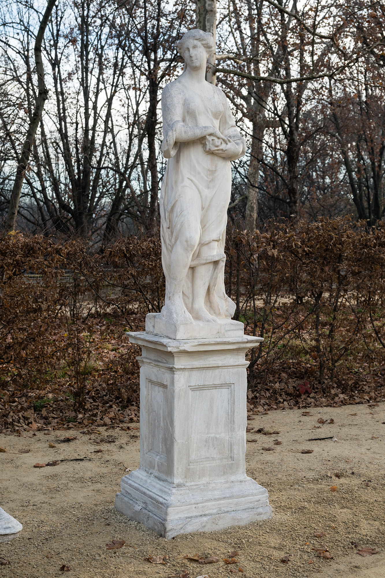 statua, elemento d'insieme - ambito Italia settentrionale (XVII)