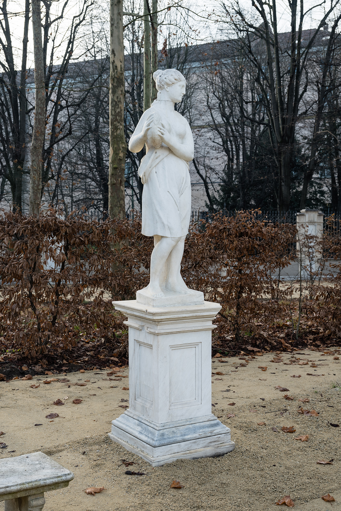 statua, elemento d'insieme - ambito Italia settentrionale (XVII)