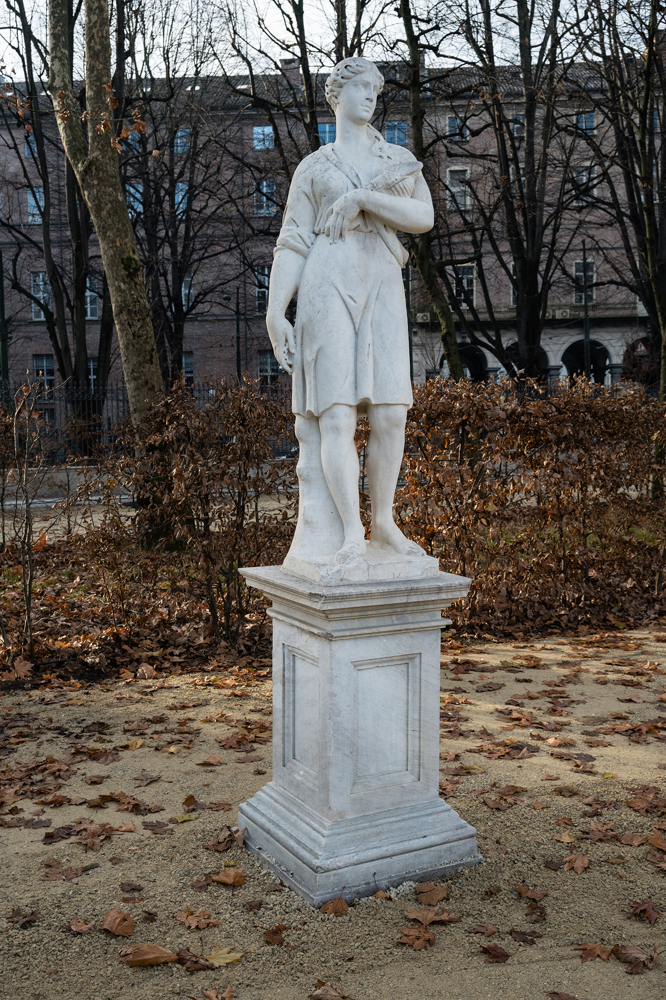 statua, elemento d'insieme - ambito Italia settentrionale (XVII)