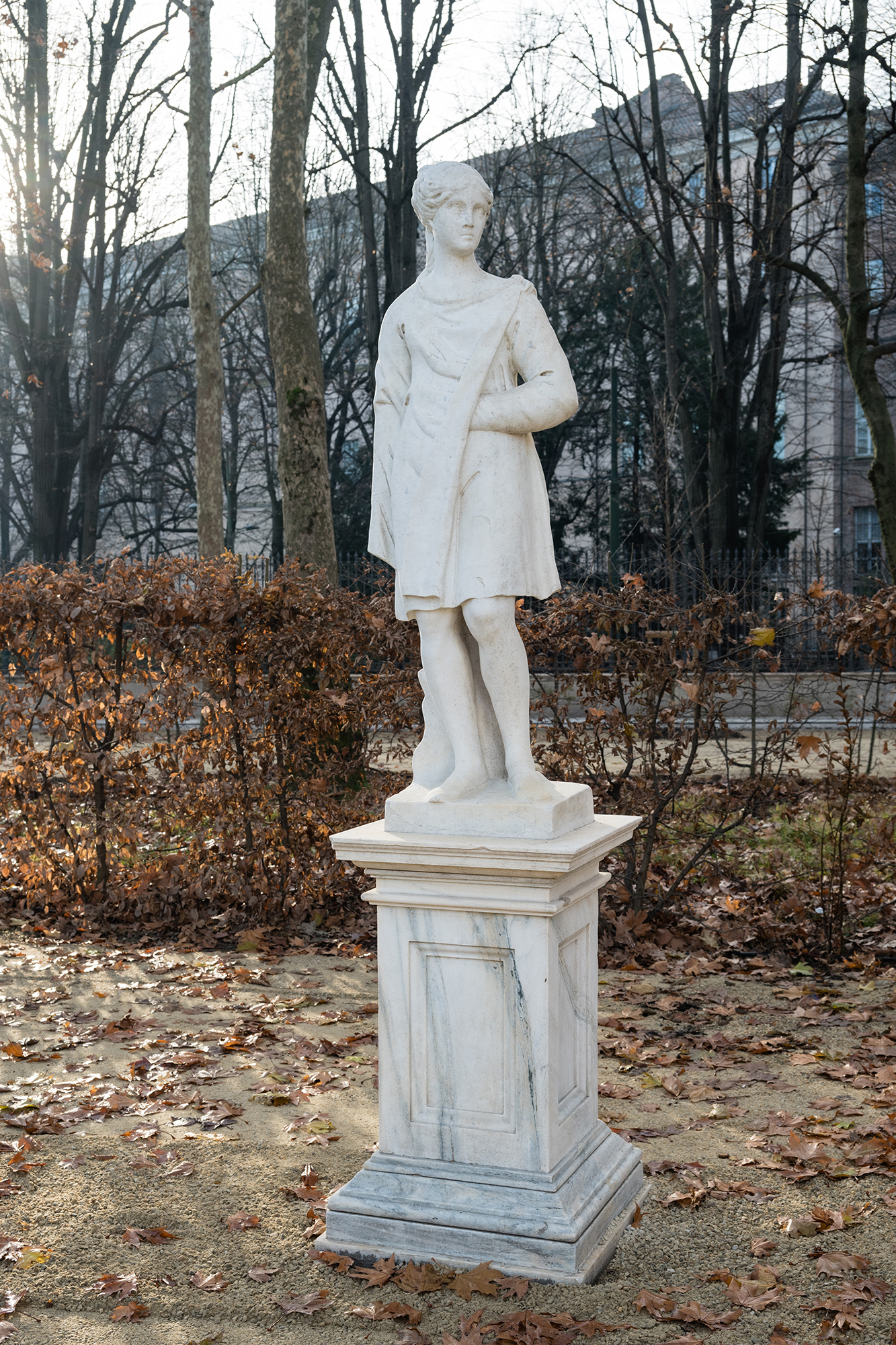 statua, elemento d'insieme - ambito Italia settentrionale (XVII)