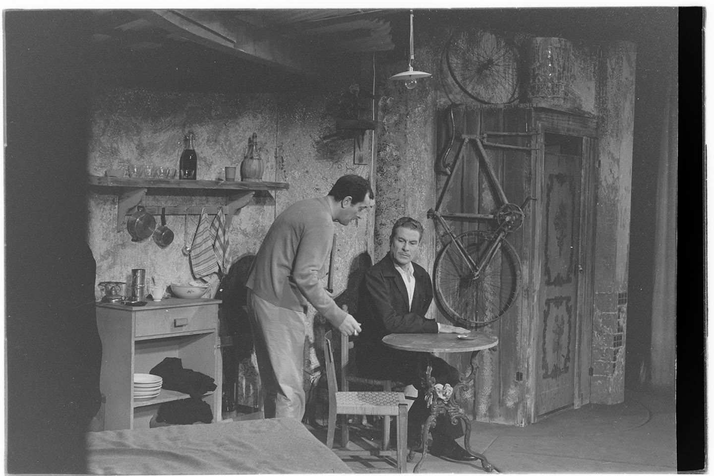 Attori - Nazzari, Amedeo <1907-1979> (negativo, insieme) di Jovane, Francesco (seconda metà XX)