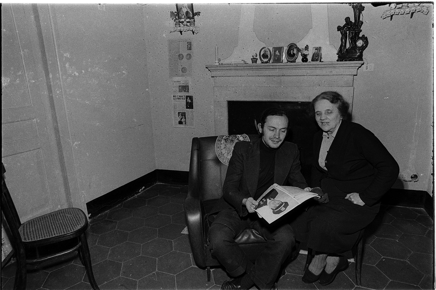 Casa museo - Joe Petrosino (negativo, insieme) di Alfa Press Service s.n.c. – Agenzia Fotogiornalistica (ultimo quarto XX)