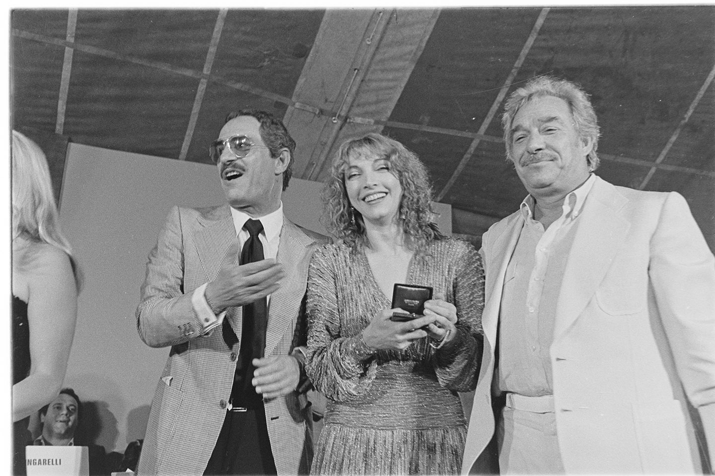 Ischia (NA) - Festival cinematografico (negativo, insieme) di Alfa Press Service s.n.c. – Agenzia Fotogiornalistica (ultimo quarto XX)