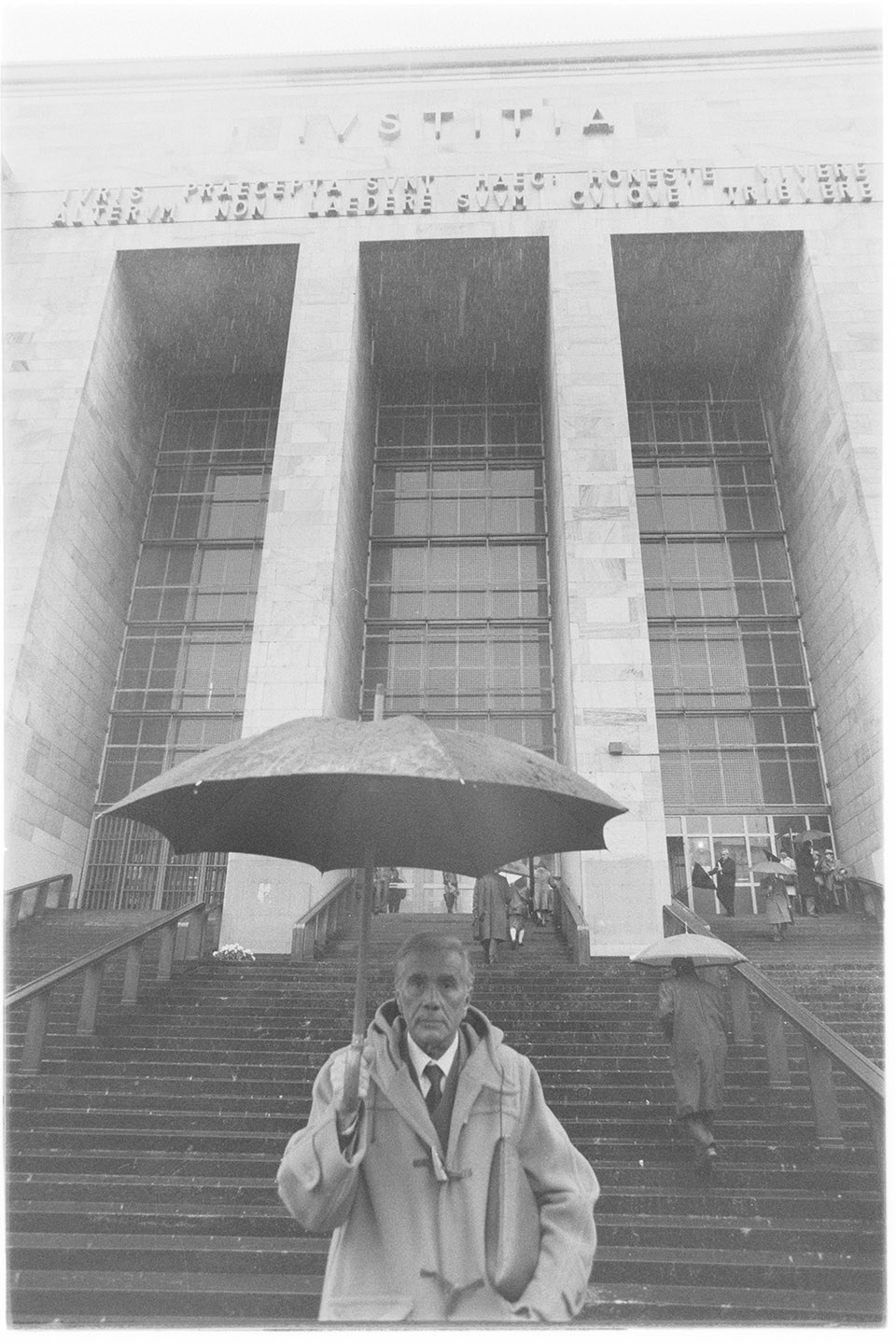 Processi - Tortora, Enzo <1928-1988> - Milano (negativo, insieme) di Alfa Press Service s.n.c. – Agenzia Fotogiornalistica (anni ottanta XX)