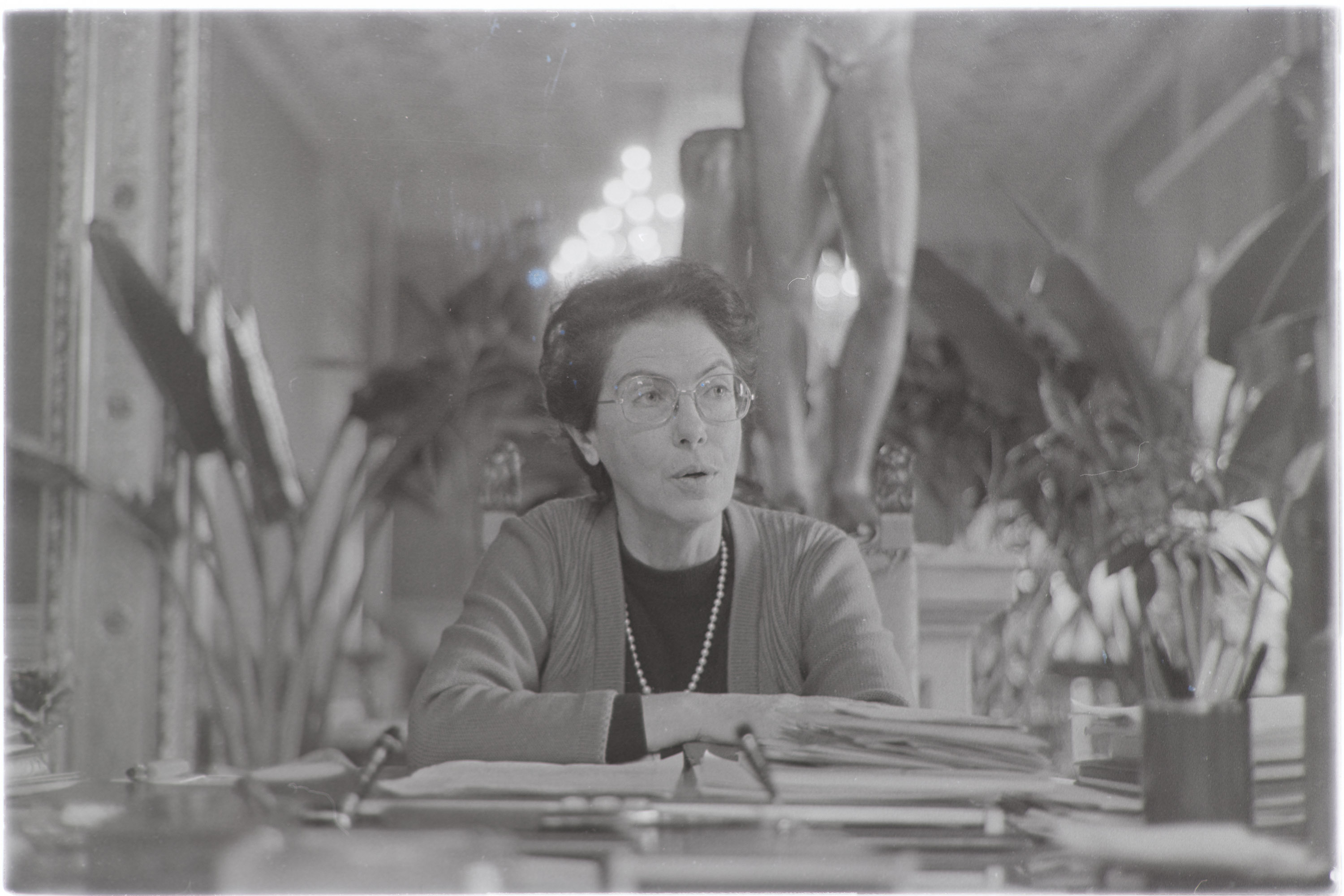 Palermo - Donne sindaco - Pucci, Elda <1920-2005> (negativo, insieme) di Alfa Press Service s.n.c. – Agenzia Fotogiornalistica (anni ottanta XX)