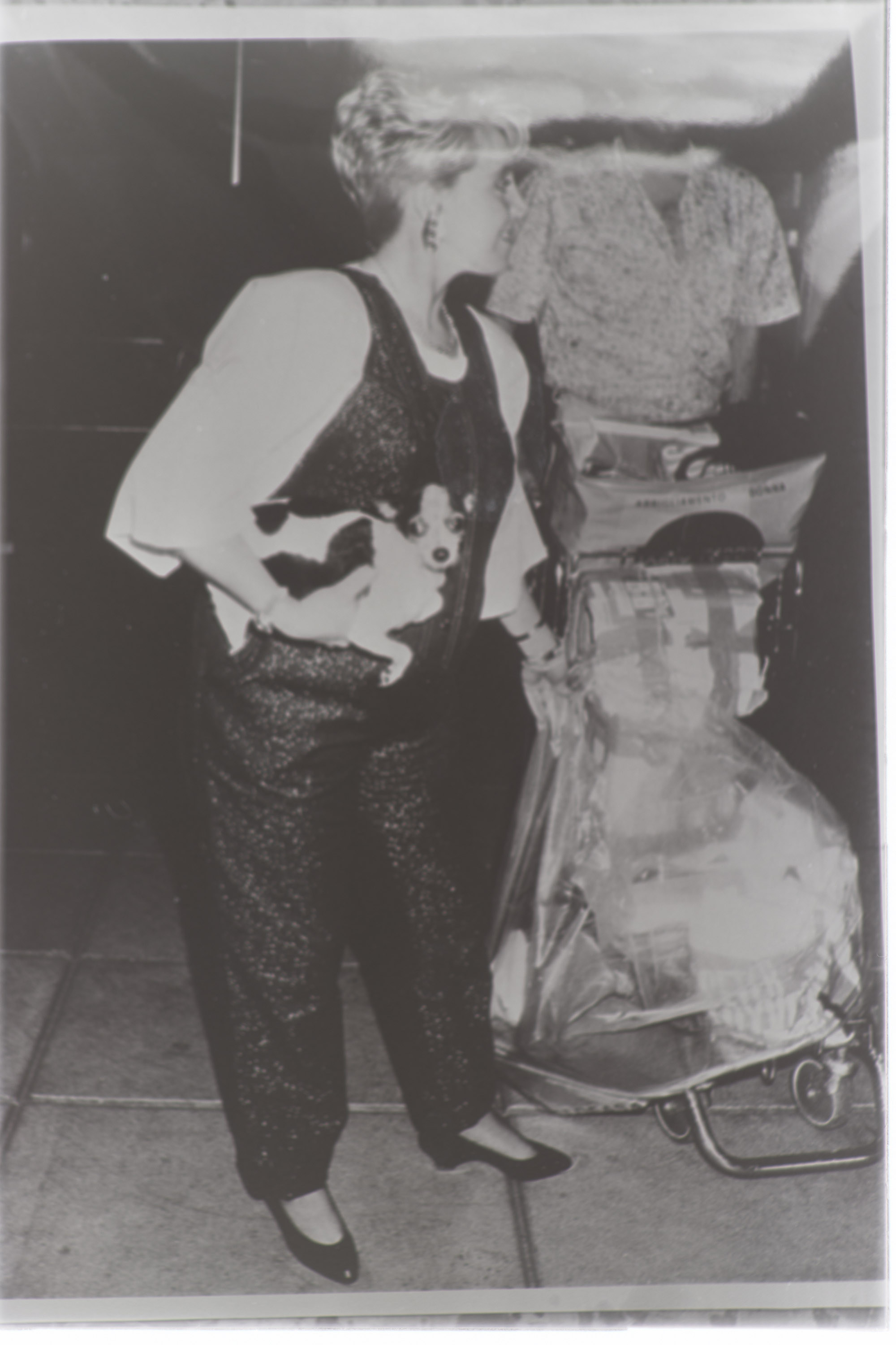 Riproduzioni - Villafane, Claudia (negativo, insieme) di Anonimo (anni ottanta XX)