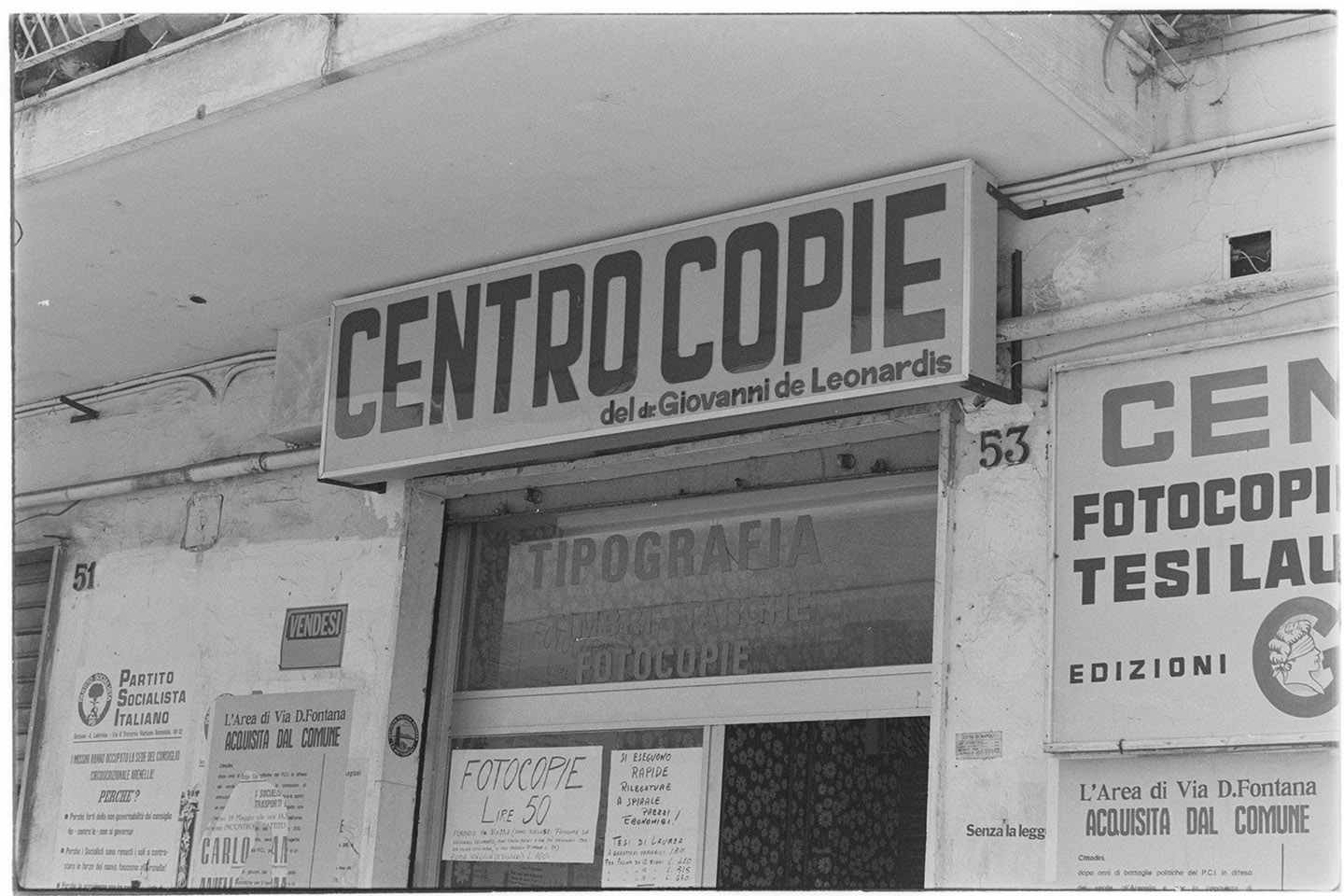 De Leonardis, Giovanni - (negativo, insieme) di Alfa Press Service s.n.c. – Agenzia Fotogiornalistica (seconda metà XX)