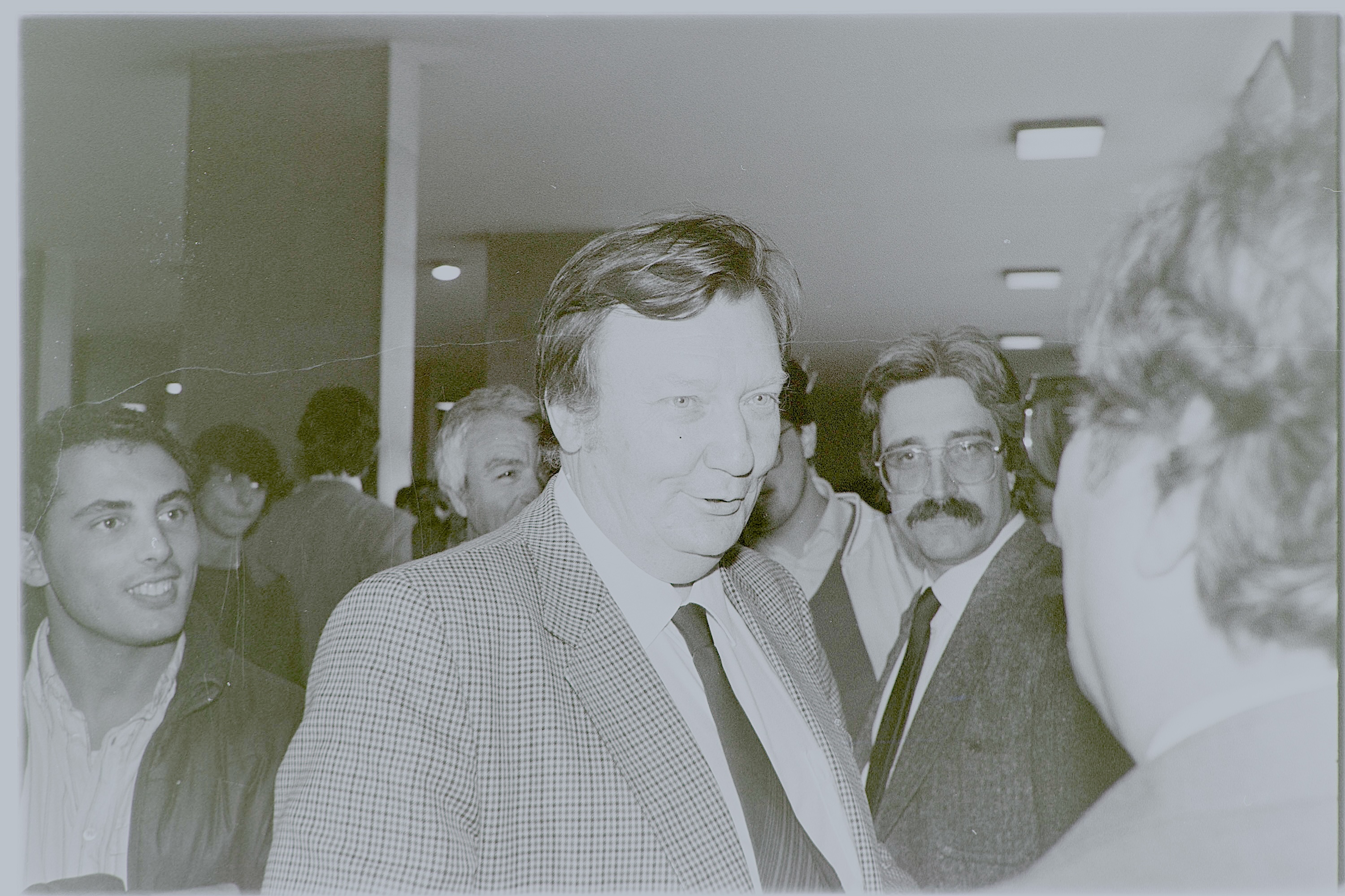 Rubbia, Carlo (negativo, insieme) di Alfa Press Service s.n.c. – Agenzia Fotogiornalistica (ultimo quarto XX)