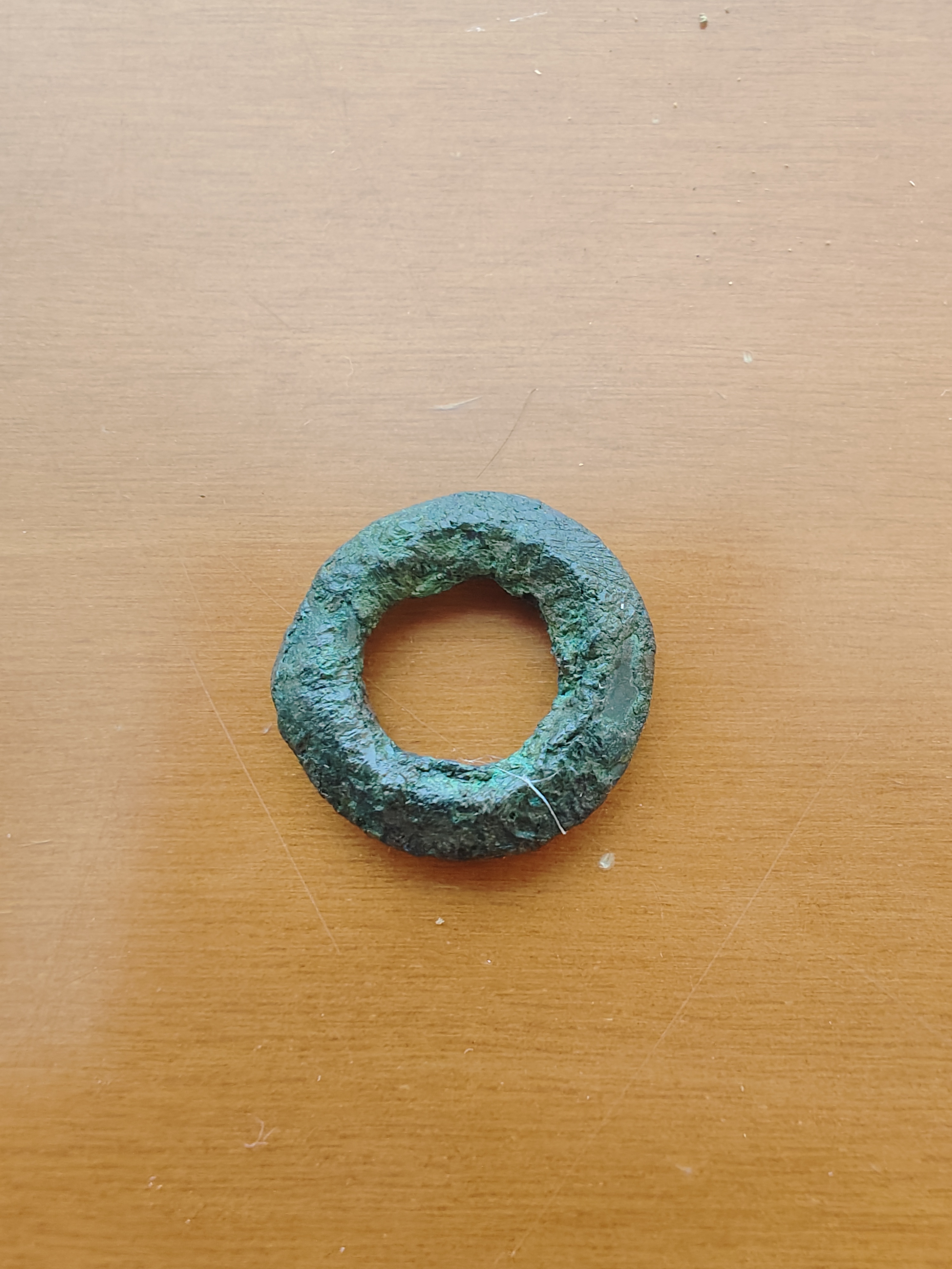 SINGOLO OGGETTO/ anello, SECOLI/ VII a.C