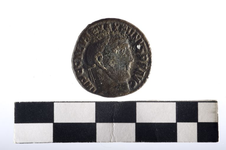 moneta - Follis - ambito romano imperiale (sec. IV d.C)