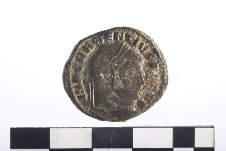 moneta - Follis - ambito romano imperiale (sec. IV d.C)