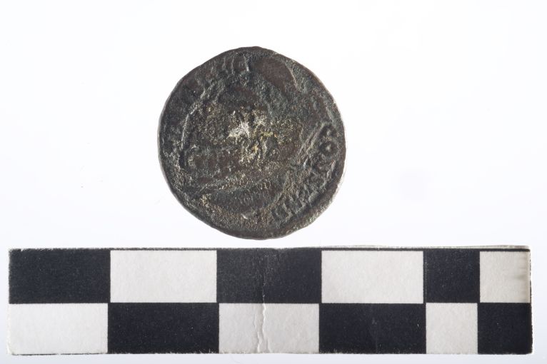moneta - Follis - ambito romano imperiale (sec. IV d.C)