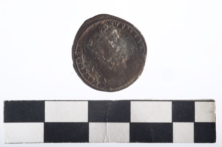 moneta - Follis - ambito romano imperiale (sec. IV d.C)
