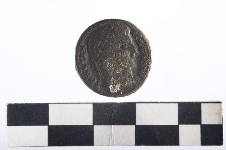 moneta - Follis - ambito romano imperiale (sec. IV d.C)