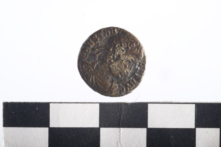 moneta - Follis - ambito romano imperiale (sec. IV d.C)