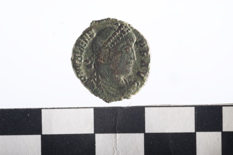 moneta - Centenionale - ambito romano imperiale (sec. IV d.C)