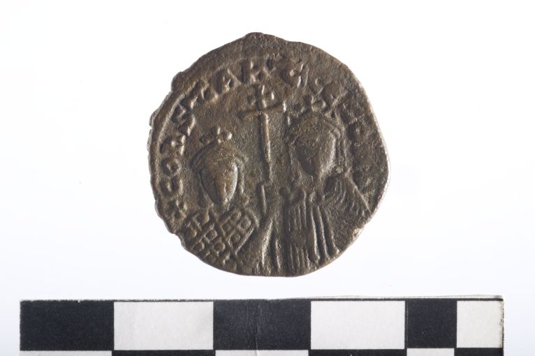 moneta - Follis - ambito bizantino (sec. VIII d.C)
