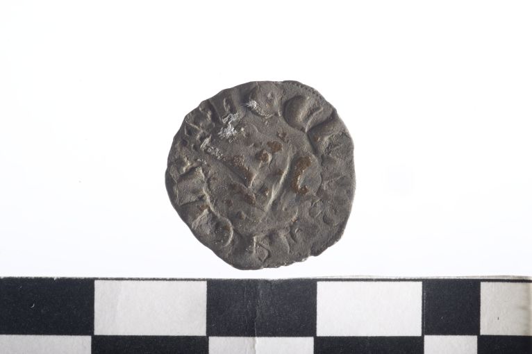 moneta - Denaro - ambito angioino (sec. XIV d.C)