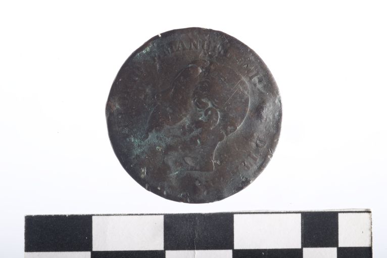 moneta - 5 centesimi - ambito Regno d'Italia (sec. XIX d.C)