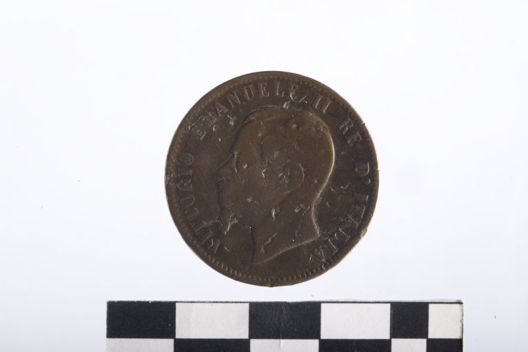 moneta - 10 centesimi - ambito Regno d'Italia (sec. XIX d.C)