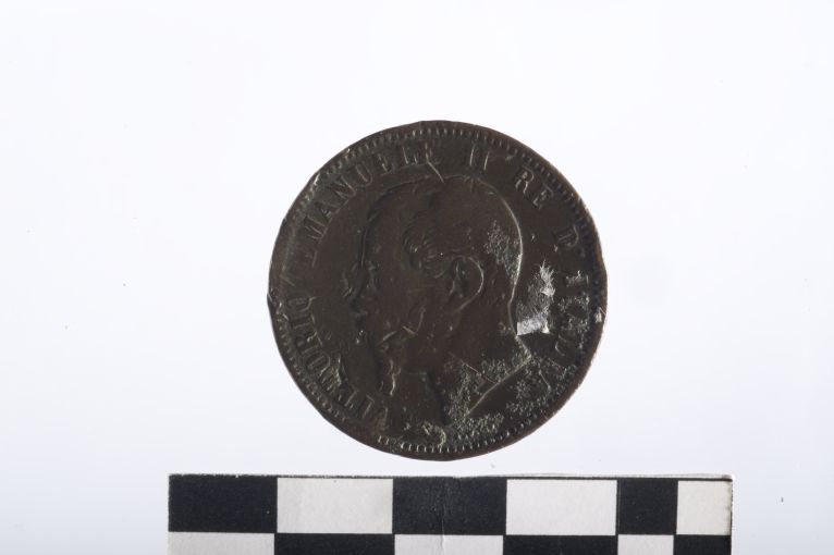 moneta - 10 centesimi - ambito Regno d'Italia (sec. XIX d.C)