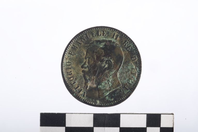 moneta - 10 centesimi - ambito Regno d'Italia (sec. XIX d.C)