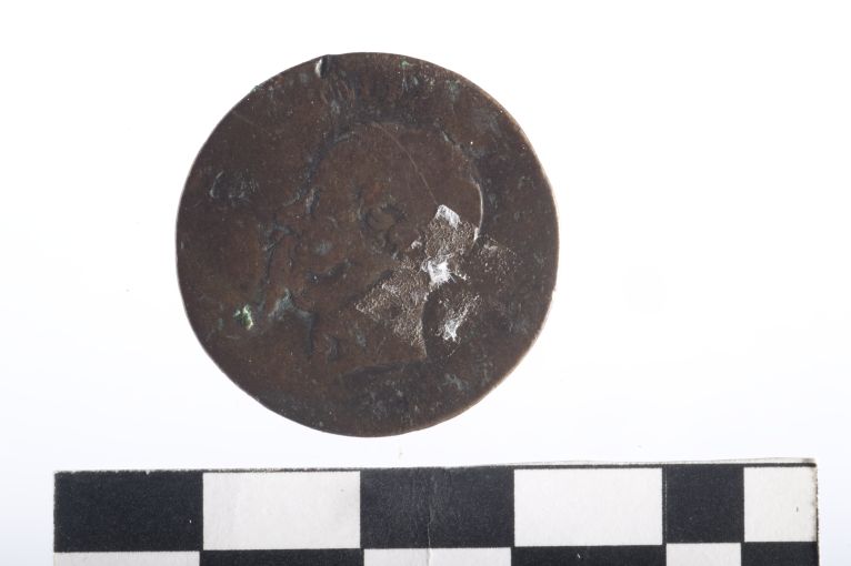 moneta - 5 centesimi - ambito Regno d'Italia (sec. XIX d.C)