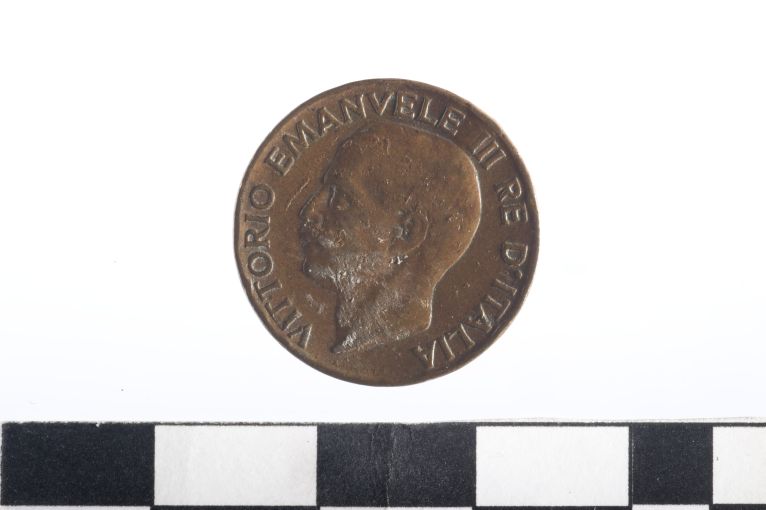 moneta - 5 centesimi - ambito Regno d'Italia (sec. XX d.C)