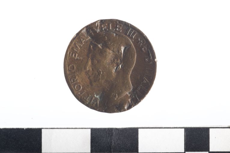 moneta - 5 centesimi - ambito Regno d'Italia (sec. XX d.C)