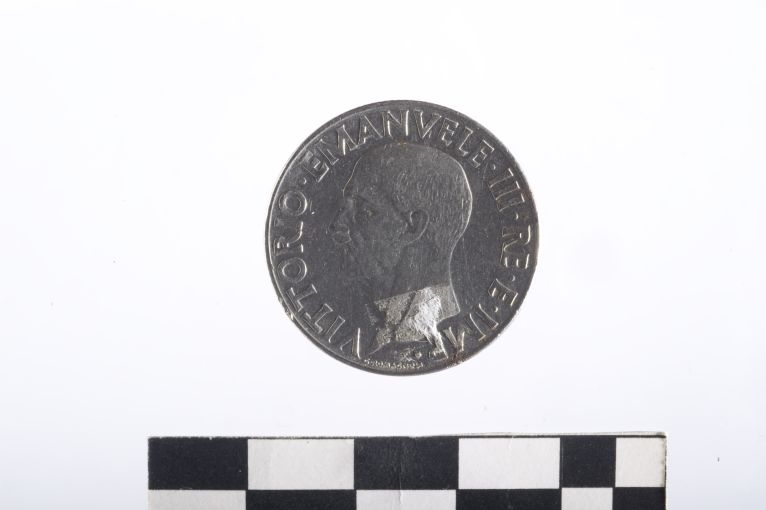 moneta - 1 lira - ambito Regno d'Italia (sec. XX d.C)