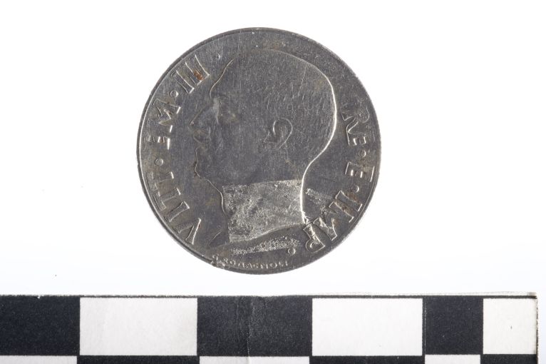 moneta - 20 centesimi - ambito Regno d'Italia (sec. XX d.C)