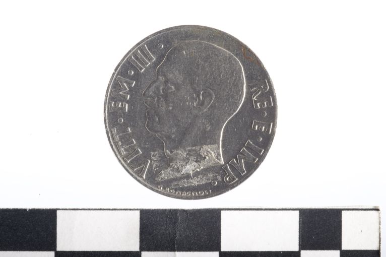 moneta - 20 centesimi - ambito Regno d'Italia (sec. XX d.C)