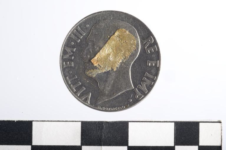 moneta - 20 centesimi - ambito Regno d'Italia (sec. XX d.C)