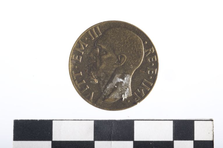 moneta - 10 centesimi - ambito Regno d'Italia (sec. XX d.C)